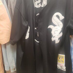 Bo Jackson 1993 Mitchell n ness white Sox jersey